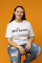Load image into Gallery viewer, "God's Favorite" Unisex T-shirt - Black Logo