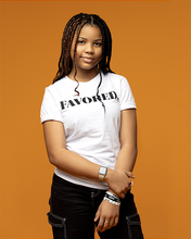 Load image into Gallery viewer, "Favored" Unisex T-Shirt - Black Logo