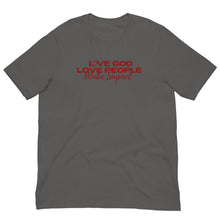 Load image into Gallery viewer, "Love God" Unisex T-Shirt - Red Logo