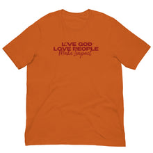Load image into Gallery viewer, "Love God" Unisex T-Shirt - Red Logo