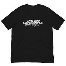 Load image into Gallery viewer, "Love God" Unisex T-Shirt - White Logo