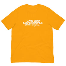 Load image into Gallery viewer, "Love God" Unisex T-Shirt - White Logo