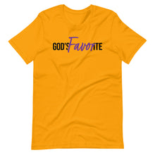 Load image into Gallery viewer, "God's Favorite" Unisex T-shirt - Black Logo
