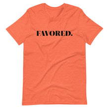 Load image into Gallery viewer, "Favored" Unisex T-Shirt - Black Logo