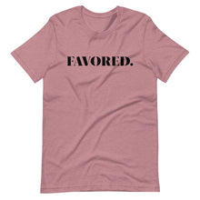 Load image into Gallery viewer, "Favored" Unisex T-Shirt - Black Logo