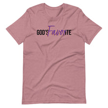 Load image into Gallery viewer, "God's Favorite" Unisex T-shirt - Black Logo