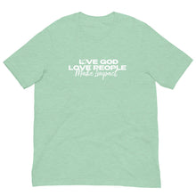 Load image into Gallery viewer, "Love God" Unisex T-Shirt - White Logo