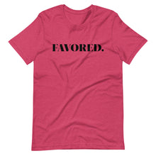 Load image into Gallery viewer, "Favored" Unisex T-Shirt - Black Logo
