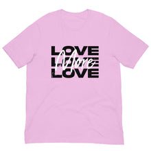Load image into Gallery viewer, "Love More" Unisex T-Shirt - Black Logo