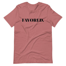 Load image into Gallery viewer, "Favored" Unisex T-Shirt - Black Logo