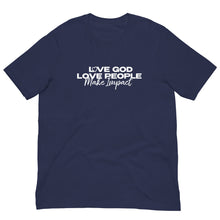Load image into Gallery viewer, "Love God" Unisex T-Shirt - White Logo