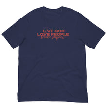Load image into Gallery viewer, "Love God" Unisex T-Shirt - Red Logo