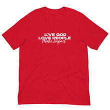 Load image into Gallery viewer, "Love God" Unisex T-Shirt - White Logo
