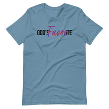 Load image into Gallery viewer, "God's Favorite" Unisex T-shirt - Black Logo