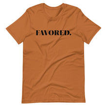 Load image into Gallery viewer, "Favored" Unisex T-Shirt - Black Logo
