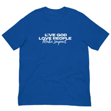 Load image into Gallery viewer, "Love God" Unisex T-Shirt - White Logo