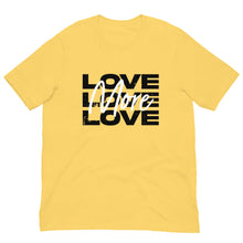 Load image into Gallery viewer, "Love More" Unisex T-Shirt - Black Logo